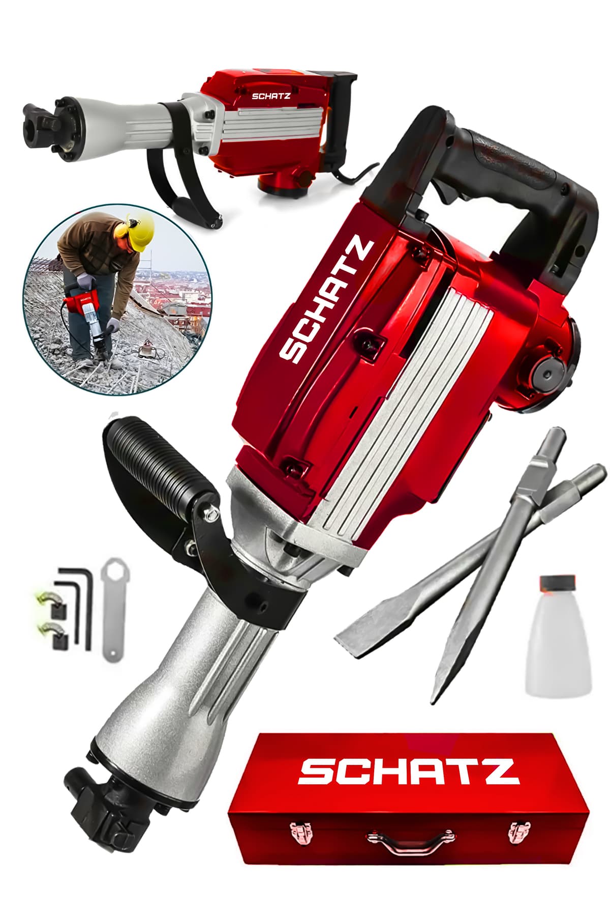 1800w Darbeli 16 Kg Kırıcı Hilti Büyük Tip SC99525K