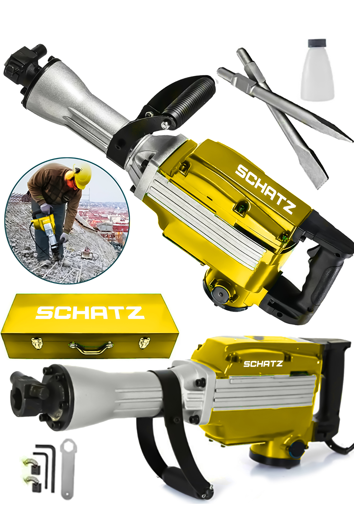 1800w Darbeli 16 Kg Kırıcı Hilti Büyük Tip SC99526S - 2. görünüm
